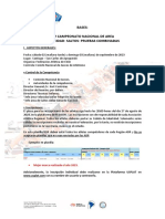 Bases Nacional de Velocidad Saltos y Pruebas Combinadas 2023