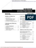 Ssang Yong Korando New Actyon 2010 2013 Air Bag System Service Repair Manual