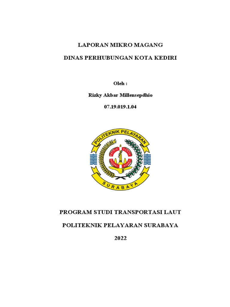 Laporan Mikro Magang Dinas Perhubungan | PDF | Perjalanan | Sains ...
