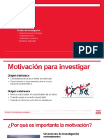 Metodología Asesoría 01 PPT Motivación para Investigar, Viabilidad, Beneficio Esperado