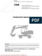 Fiat Kobelco E145w E175w Workshop Manual
