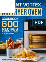 Instant Vortex Air Fryer Oven Cookbook 600 Recipes The Complete Book For Beginners Compress