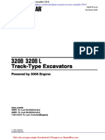 Parts Manual Excavator Caterpillar 320 B