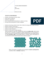 Che 513 Introduction To Polymer Engineering