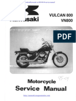 Kawasaki VN 800-96-04 Service Manual