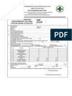 3.7.1.2 Pengisian form monitorng selama proses rujukan (laporan pendamping rujukan)
