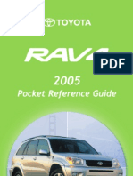Toyota Rav4 2005 Pocket Reference Manual