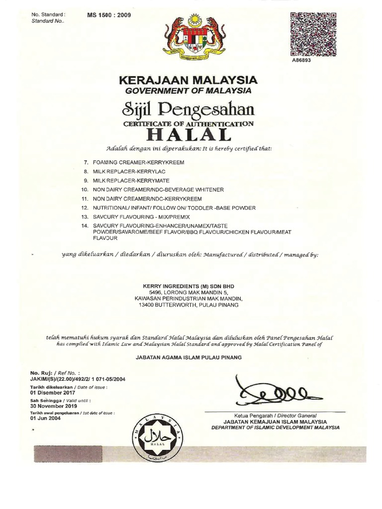 Kerry Non Dairy Creamer Penang PDF