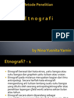 Etnografi