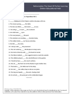 Prepositions - Ws 1