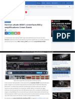 Https WWW Hispasonic Com Noticias Harman-Anade-Aes67-Interfaces-Bss-Amplificadores-Crown-Dante 42653