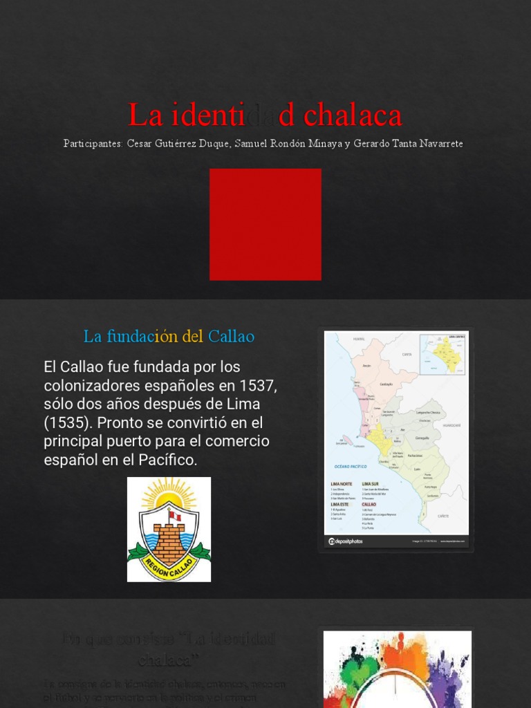 Identidad Chalaca y su Contexto Histórico | PDF