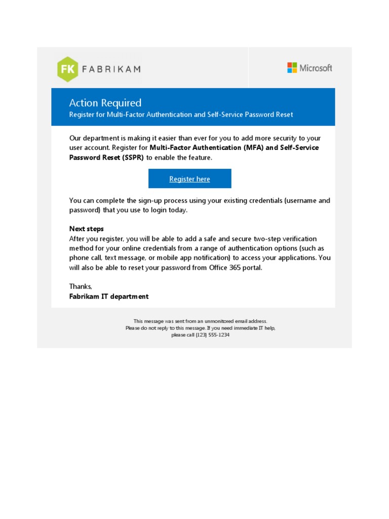 Register for SSPR and MFA PDF