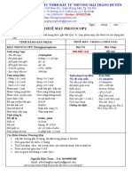 Thuê Máy Photocopy: Chi nhánh: 78 Đường số 6, P.Bình An, Q.2, Tp.HCM Tel & Fax: 04.3.9903438