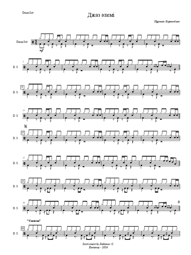 Drum Set PDF