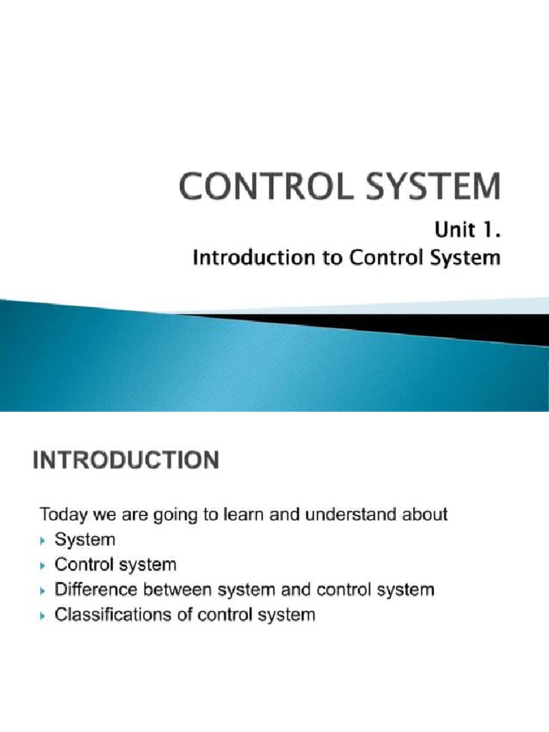 Control System PDF