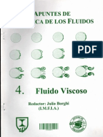 Mecánica de Fluidos FLUIDO VISCOSO Julio Borghi (Universidad de La República Oriental Del Uruguay