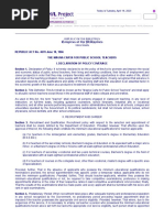 RA 4670 Magna Carta For Public School Teachers