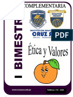 Inicial Naranjitas Etica y Valores - I Bimestre 2014