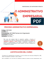 Curso de Proceso Administrativo Grupo 51