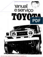 Toyota 1962 1968 Fj40 Portugu Servico