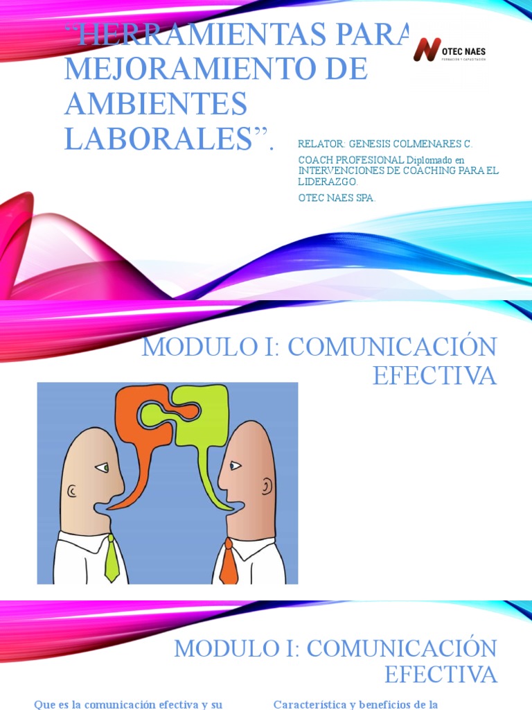 Comunicacion Efectiva | PDF | Crecimiento personal y profesional | Arte