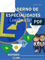 Cuadernillo de Especialidades Clase Constructores