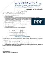 Proforma de Servicio de Velacion Belen Opc C 23022023