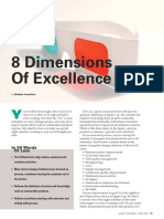8 Dimensions of Excellence