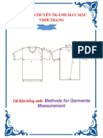 1 Methods For Garments Measurement