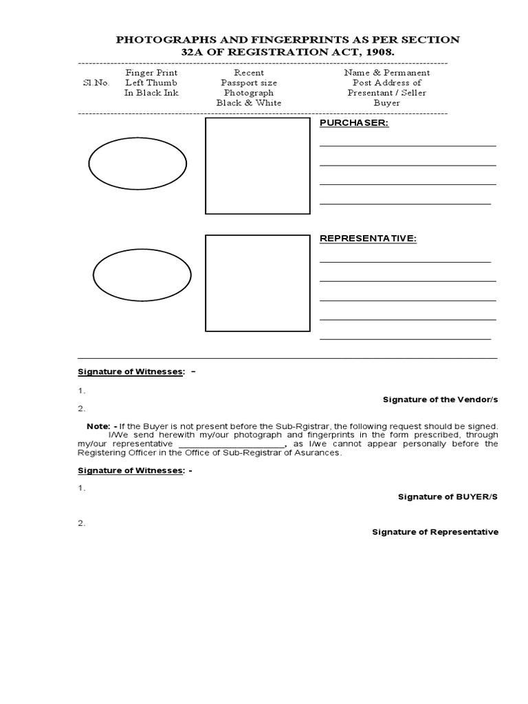Registrar KYC PDF Government Common Law