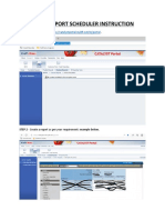 Spark Report Scheduler Instruction