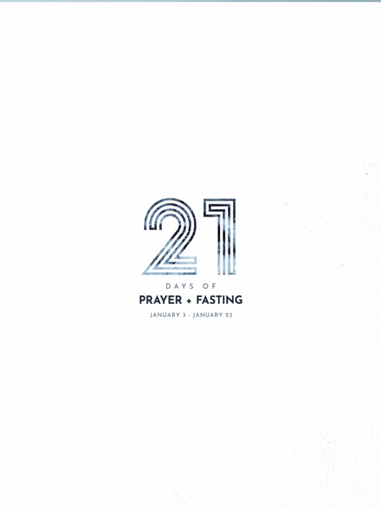 21+Days+of+Prayer+and+Fasting+Guide Jan 2022 PDF Prayer Jesus