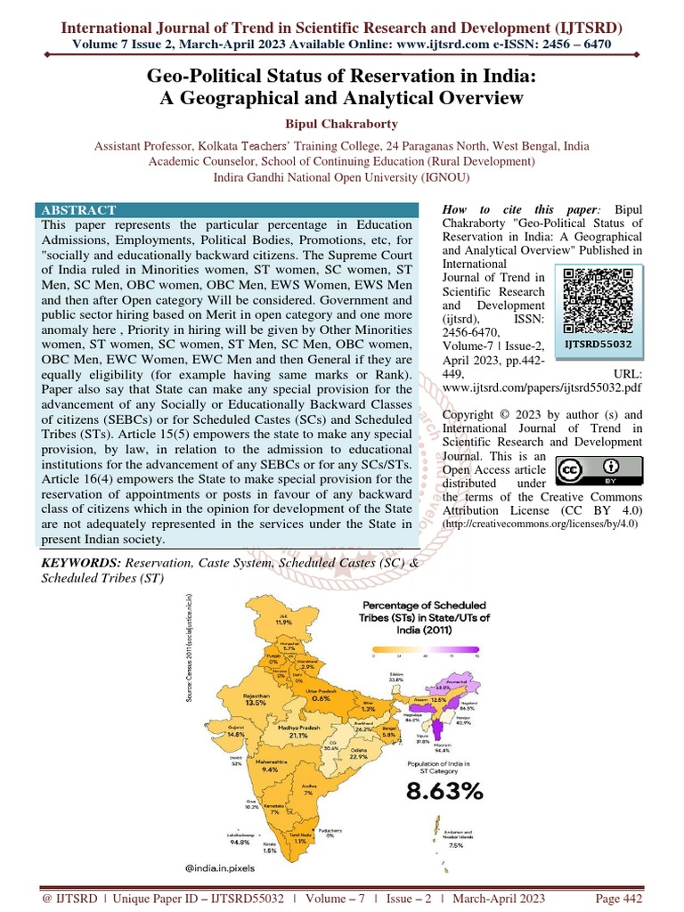 geo-political-status-of-reservation-in-india-a-geographical-and