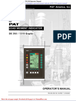 Grove Pat Load Moment Indicator Ds350 1319 Operator Manual