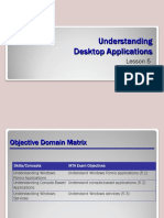 Understanding Desktop Applications: Lesson 5
