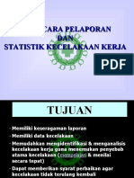 Tata Cara Pelaporan DAN Statistik Kecelakaan Kerja