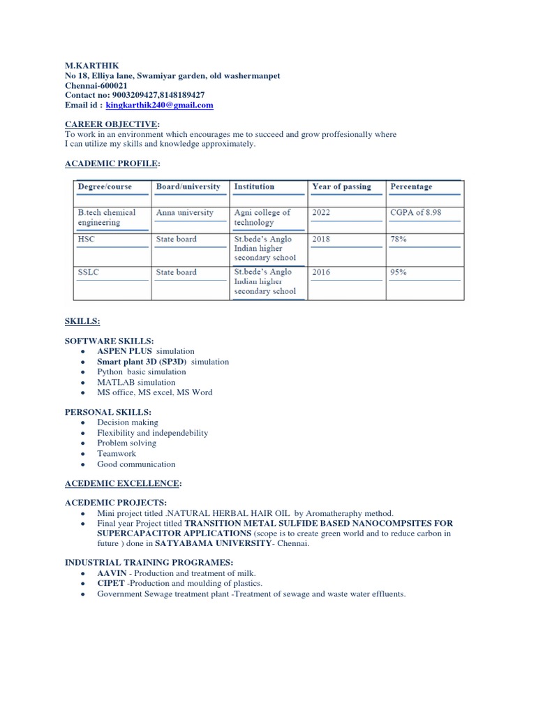 karthik Updated resume | PDF