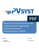 Rapport Pvsyst