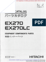 Hitachi Ex270 270lc Equipment Components Parts