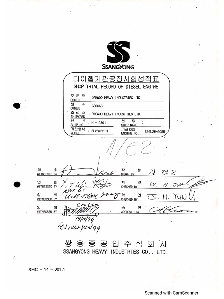 Ae-2 Shop Trial Record | PDF