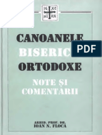 Canoane Citet - Ioan N. Floca - Canoanele Bisericii Ortodoxe. Note Și Comentarii (Ed. III, Sibiu, 2005)