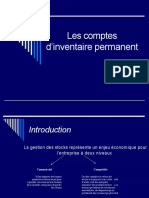 Les Comptes D'inventaire Permanent