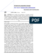 ¿Quién llevó la fe compartida a Georgia?