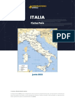 ITALIA - Ficha País (Junio 2023)