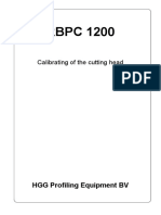 RBPC 1200: Calibrating of The Cutting Head