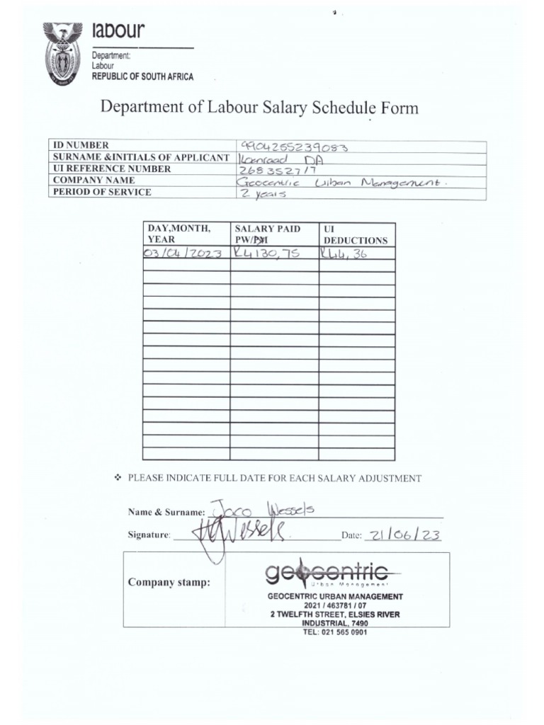 dol-salary-schedule-form-da-koenraad-pdf