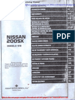 Nissan 200sx s13 Series Workshop Manual