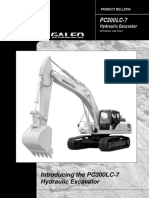 Komatsu Pc300lc 7 Hydraulic Excavator Product Bulletin