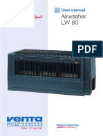 Venta-Luftwaescher BedienLW80 GB 2013